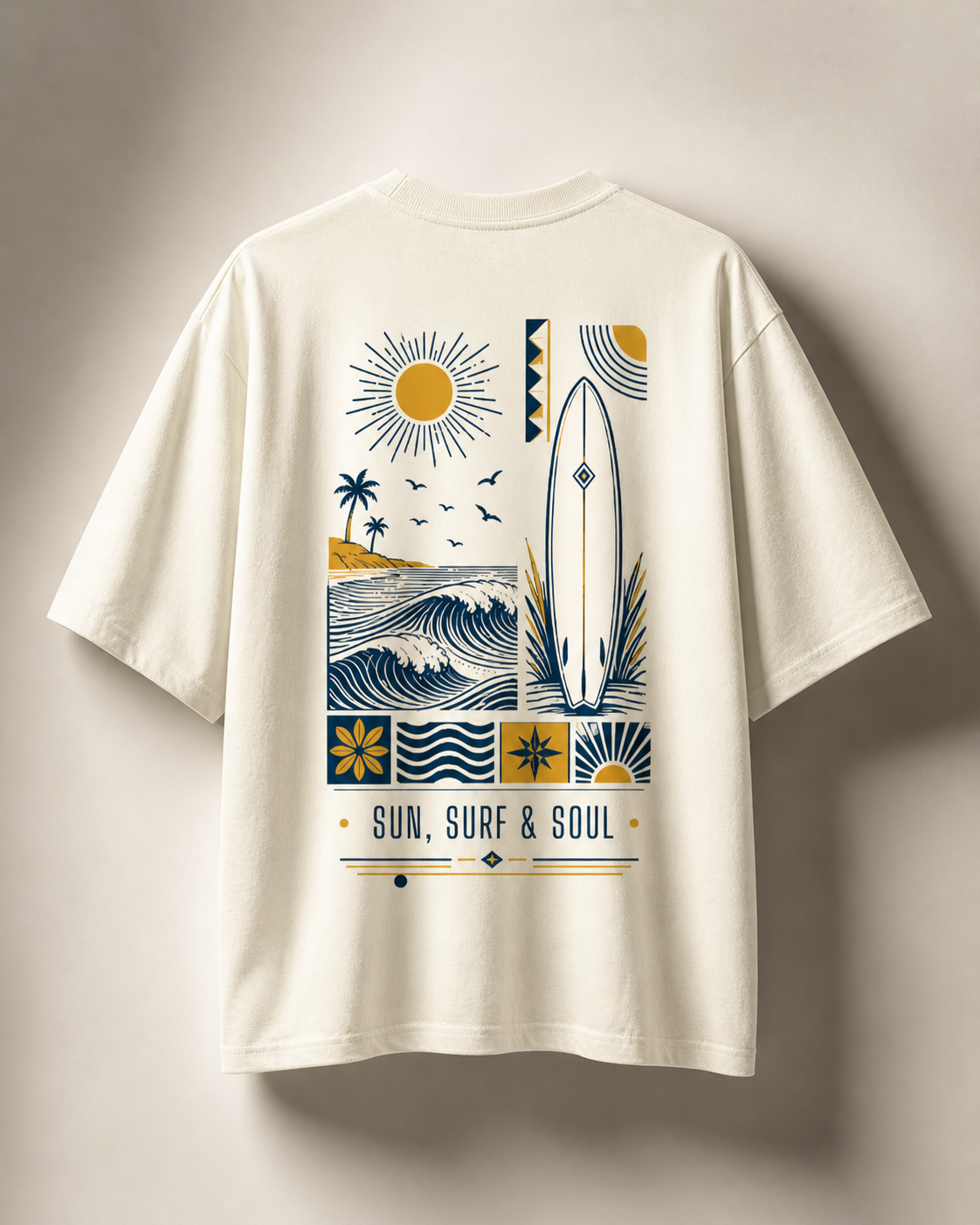 Unisex Coastal Soul Oversized Tee