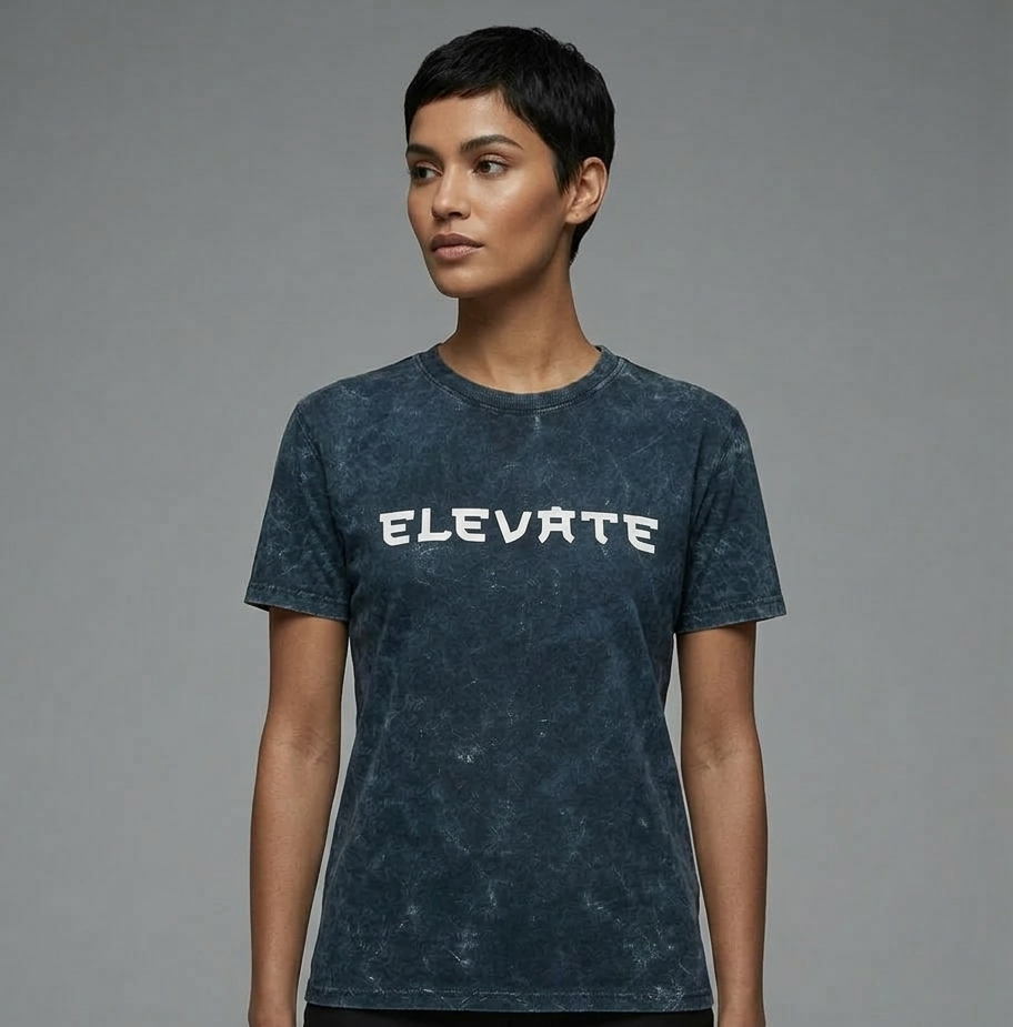 Unisex Acid Washed Oversized Tee