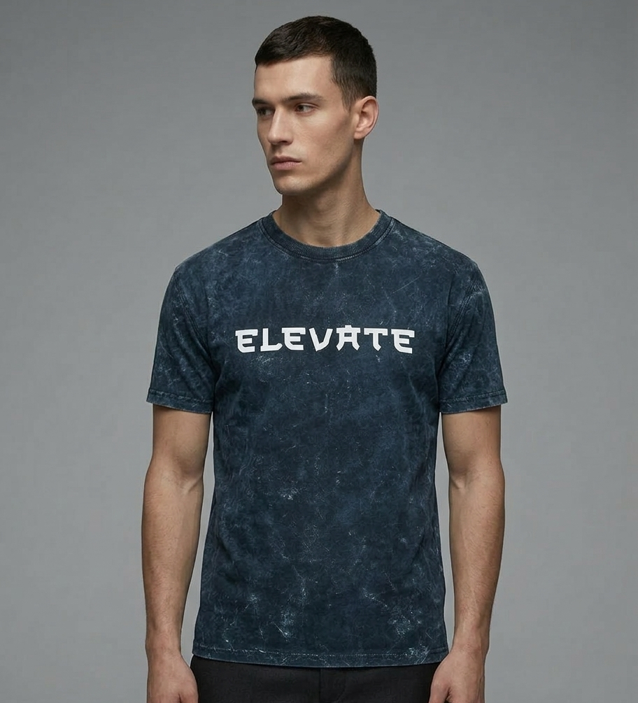 Unisex Acid Washed Oversized Tee