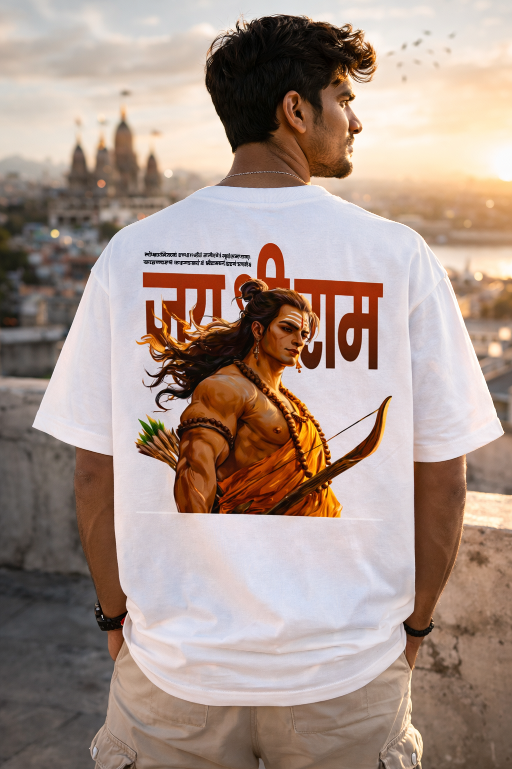 Oversized Shri Ram Legacy Tee
